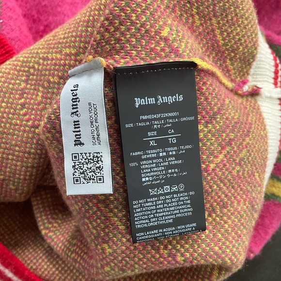 Palm Angels Burning Flames Sweater - Picture 4 of 5